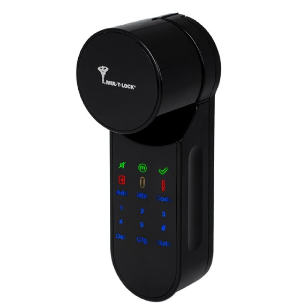 Smart замок MUL-T-LOCK ENTR Black (доступ за кодом)