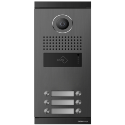 Відеопанель Commax DRC-6ML/RF1 6-абонентська з Mifare-зчитувачем 