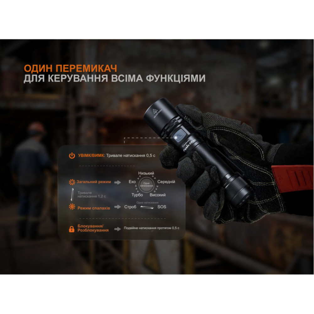 Ліхтар ручний Fenix C5 Pro (C5Pro)