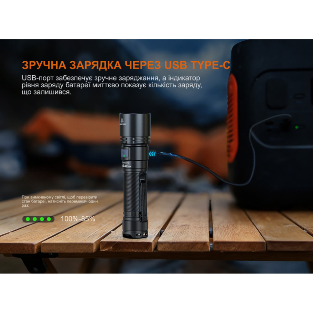 Ліхтар ручний Fenix C5 V2.0 (C5V20)