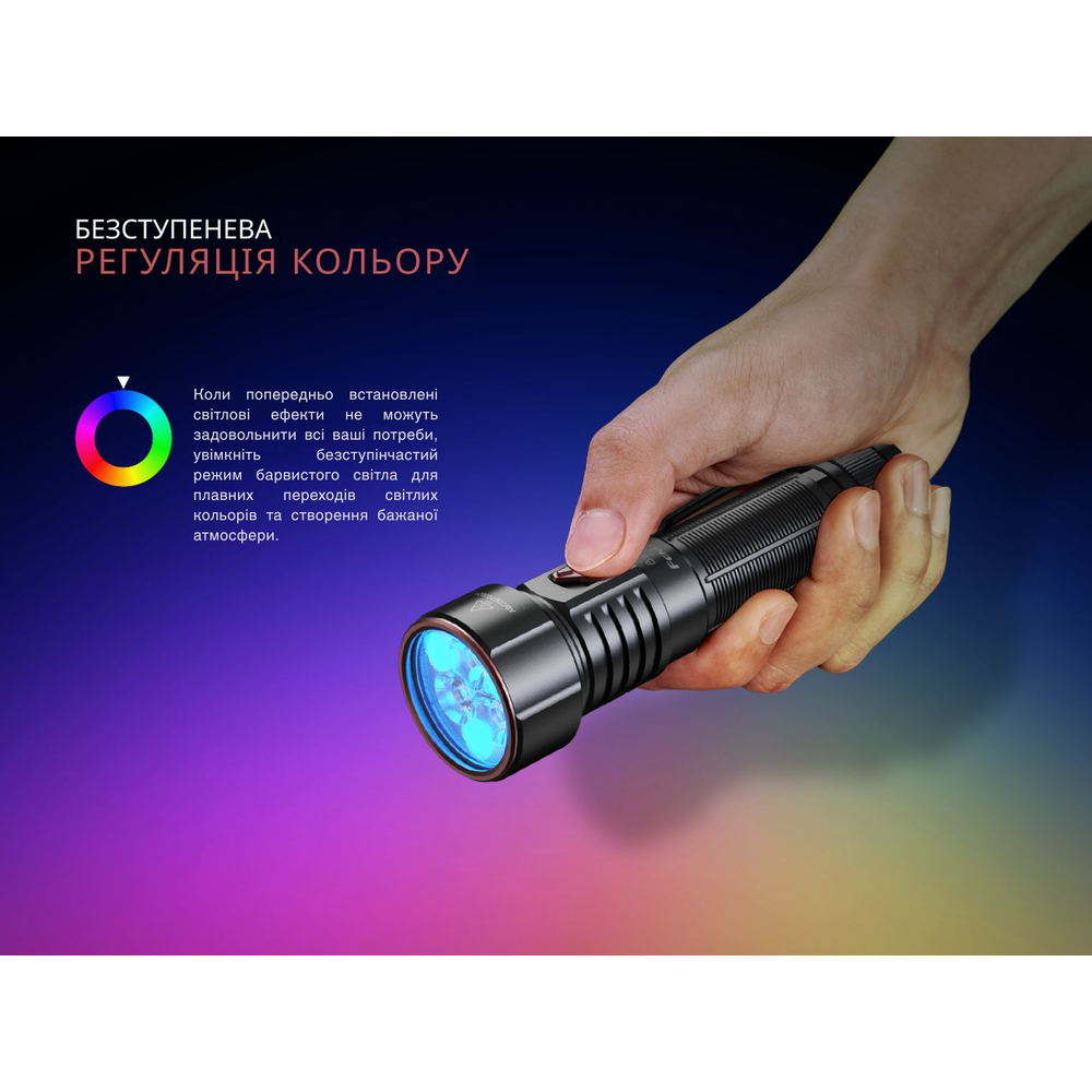 Фонарь ручной Fenix LD36RB черный