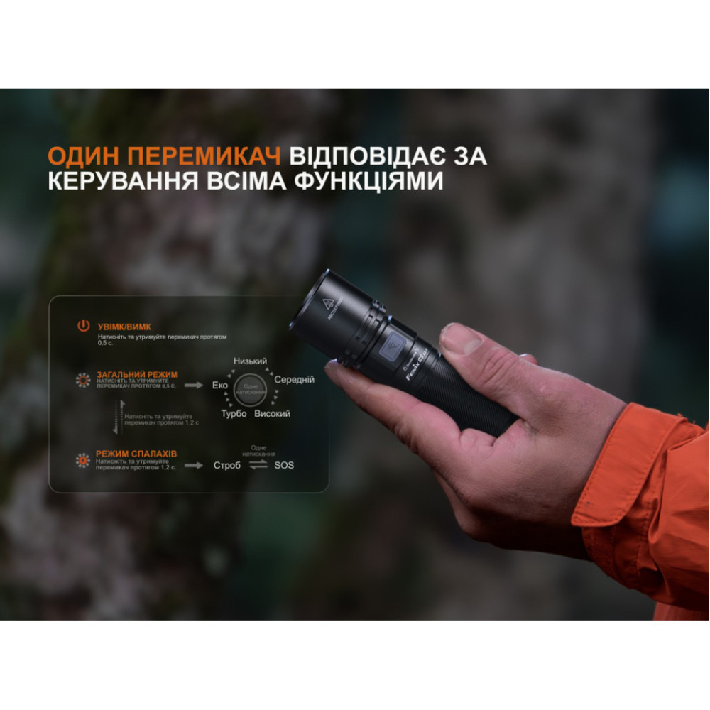 Ліхтар ручний Fenix C5 V2.0 (C5V20)