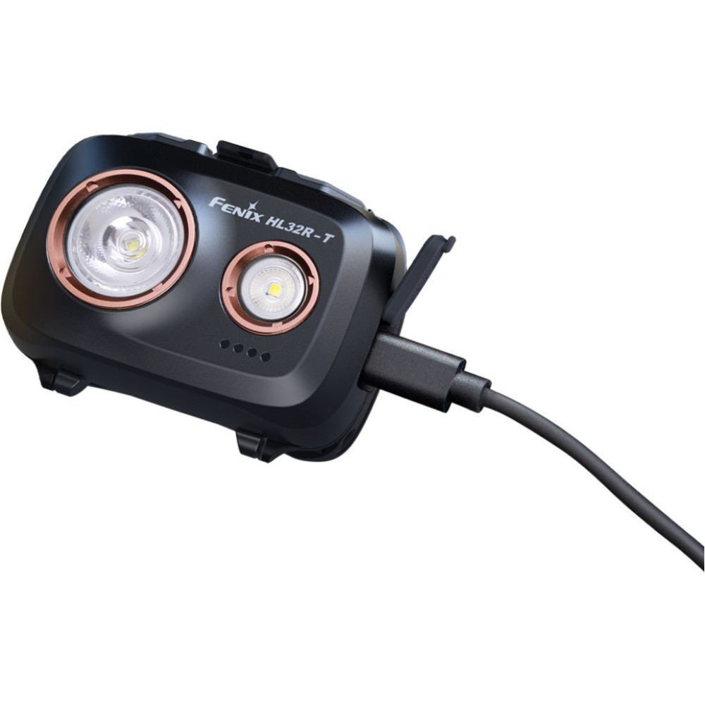 Фонарь налобный Fenix ​​HL32R-T черный