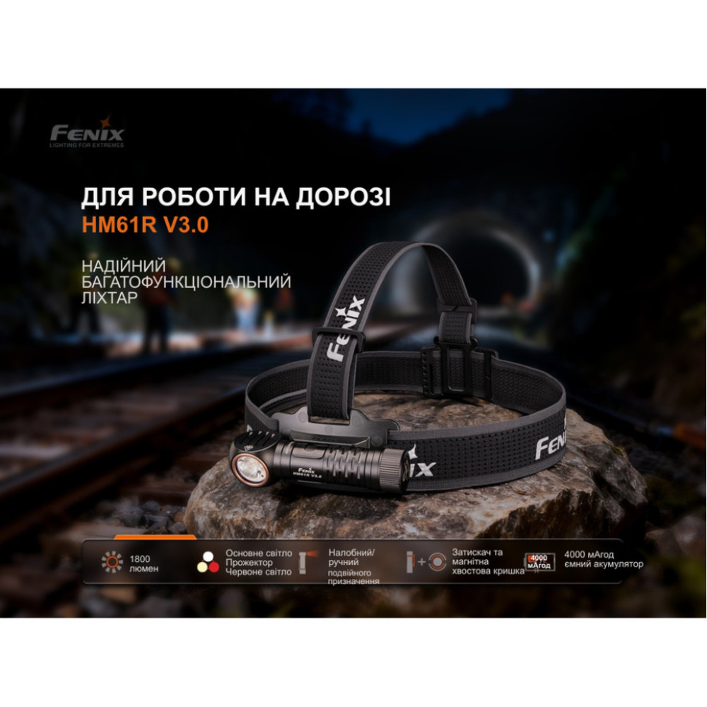 Мультиліхтар Fenix HM61R V3.0