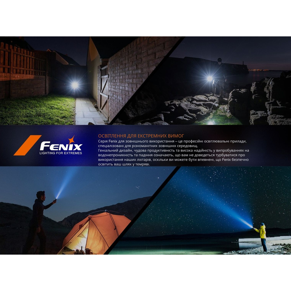 Фонарь ручной Fenix LD36RFC огненный камуфляж