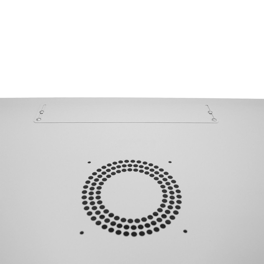 Шафа серверна SteelNet 9U 600 x 450 для мережевого обладнання (скло, сірий)