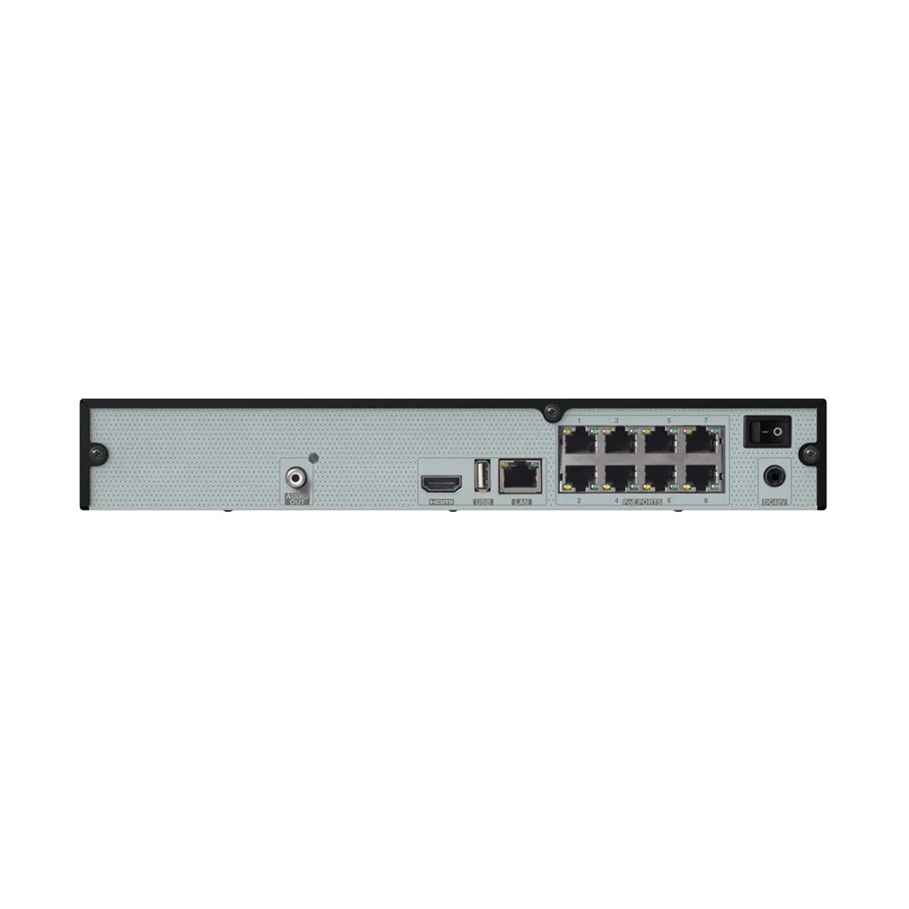 8-канальный NVR-видеорегистратор Provision-ISR NVR5-8200PXN(MM) с PoE и видеоаналитикой