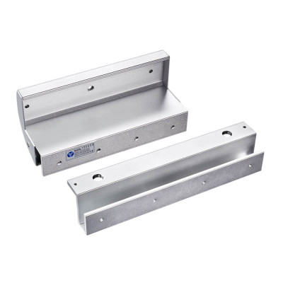 Кронштейн Yli Electronic MBK-280NGZ для крепления соответствующей планки на стеклянную дверь без рамы.