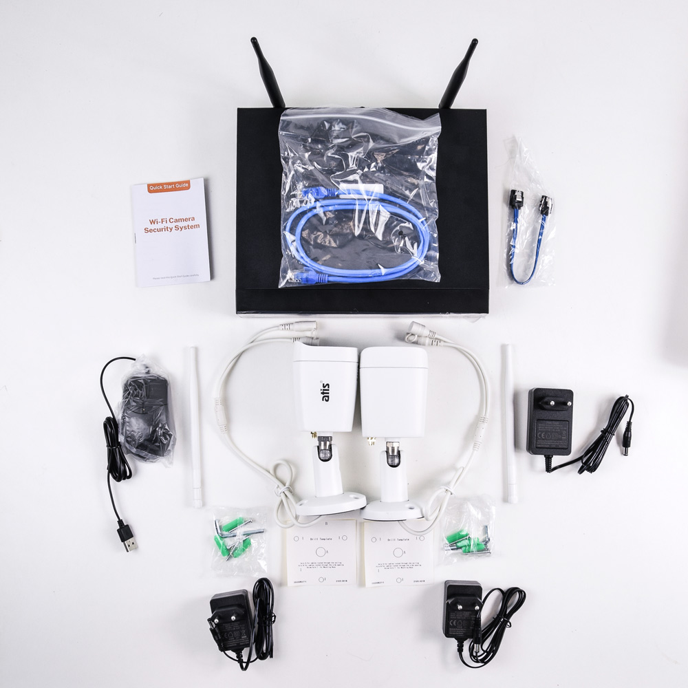 Комплект відеоспостереження ATIS WF 2 kit