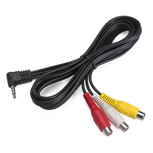 Перехідник Satel RC-CA 5/6 мультимедійний Jack 3.5 мм - 3x RCA