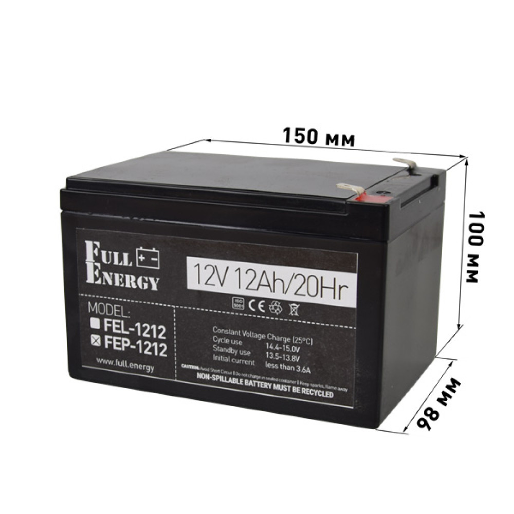 Аккумулятор Full Energy FEP-1212