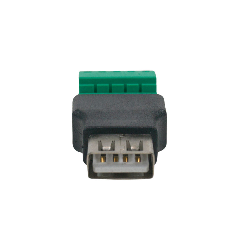 Роз'єм Atis USB під затискач (female)