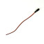Роз'єм Nobrand живлення (мама, female) Power jack 2.1*5.5mm з дротом 20 см