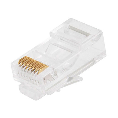 Конектор UTP RJ 45 8 піновий (уп. 1000 шт.)