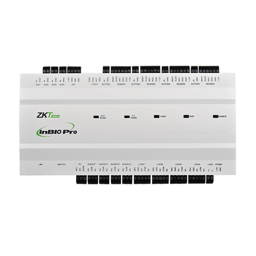 Биометрический контроллер для 4 дверей ZKTeco inBio460 Pro Plus