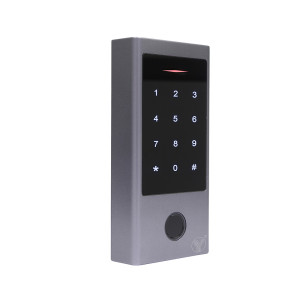Кодова клавіатура Yli Electronic YK-1068B з вбудованим зчитувачем карт/брелоків