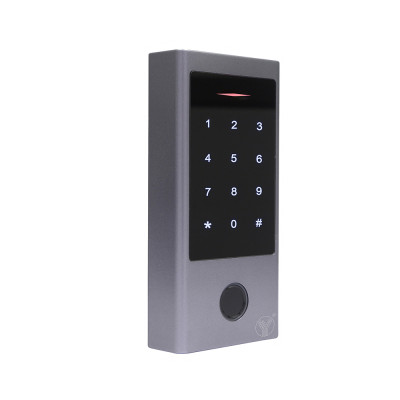 Кодова клавіатура Yli Electronic YK-1068B з вбудованим зчитувачем карт/брелоків