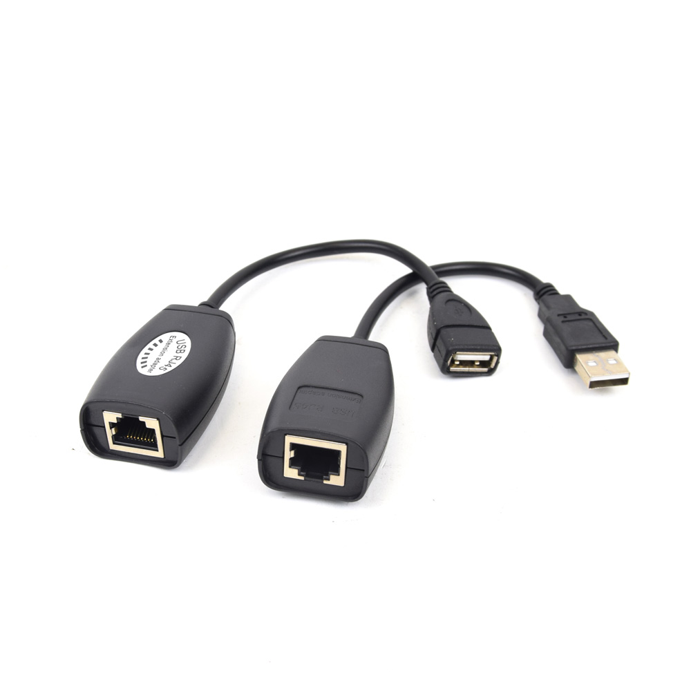 Приймач-передавач відеосигналу Atis USB to RJ45 на 45 м пасивний