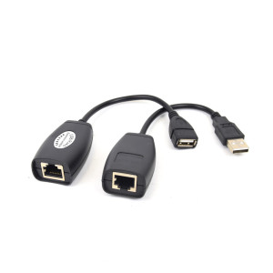 Приймач-передавач відеосигналу Atis USB to RJ45 на 45 м пасивний