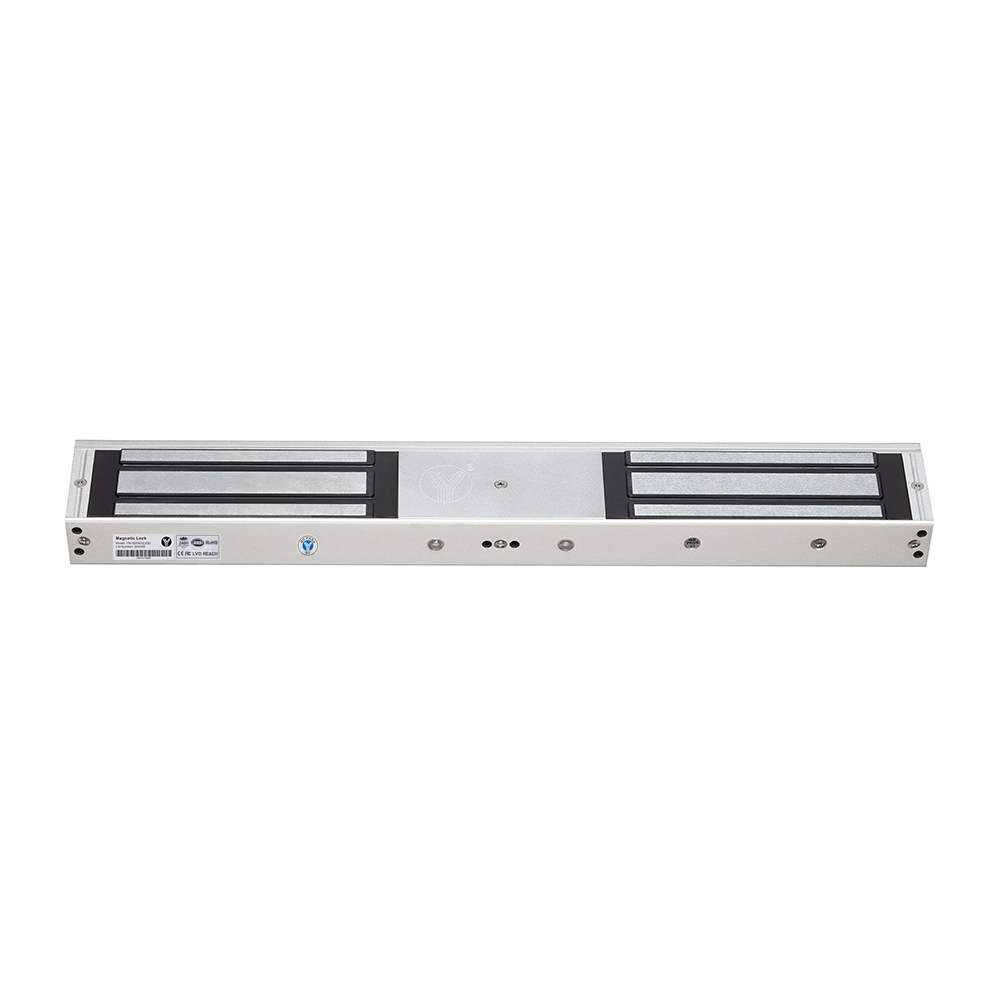 Електромагнітний замок Yli Electronic YM-750ND(LED) для двостулкових дверей