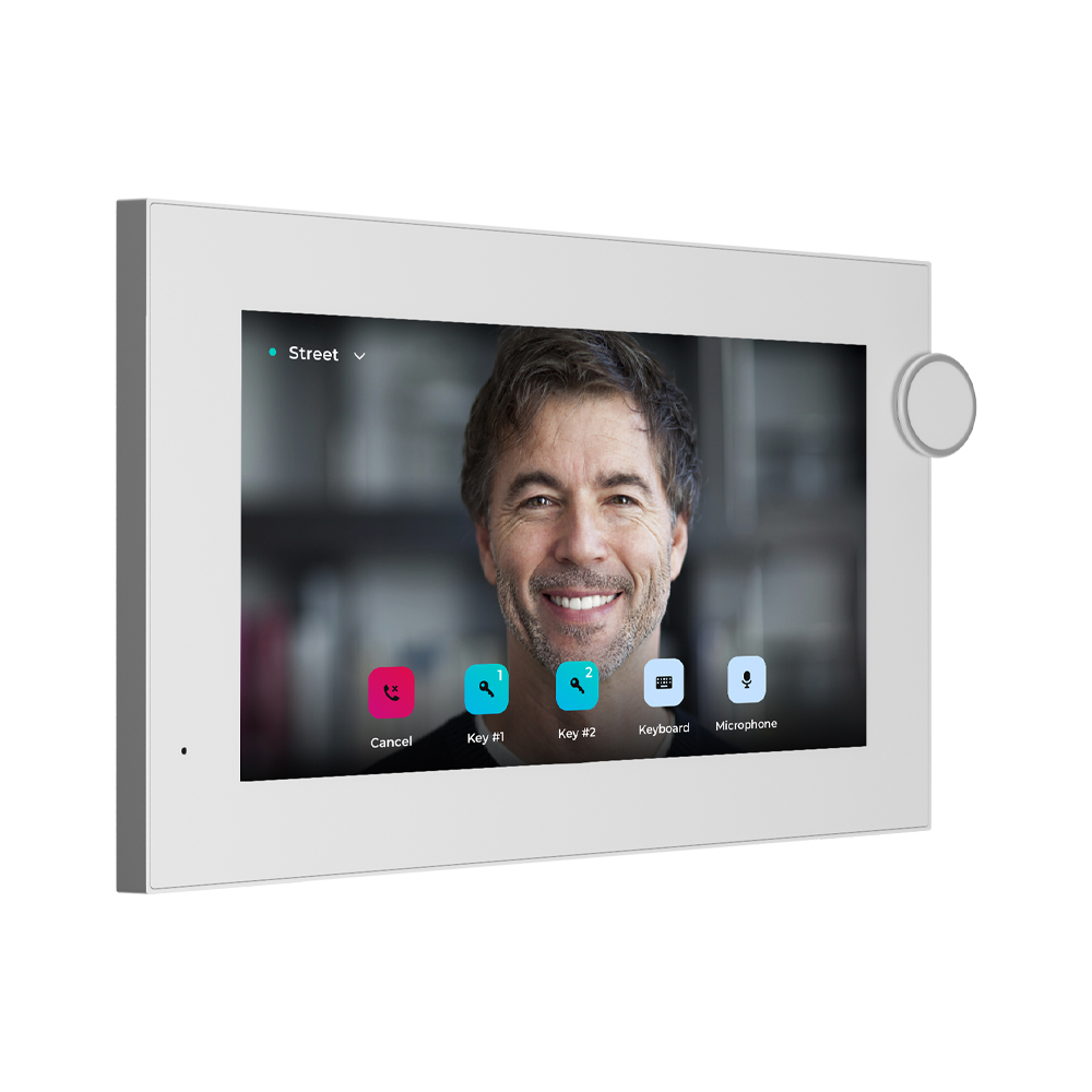 Комплект відеодомофона Bas-IP BAS KIT AV-06 black + AZ07LL white