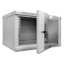 Шафа серверна SteelNet 4U 600 x 350 для мережевого обладнання (скло, сірий)
