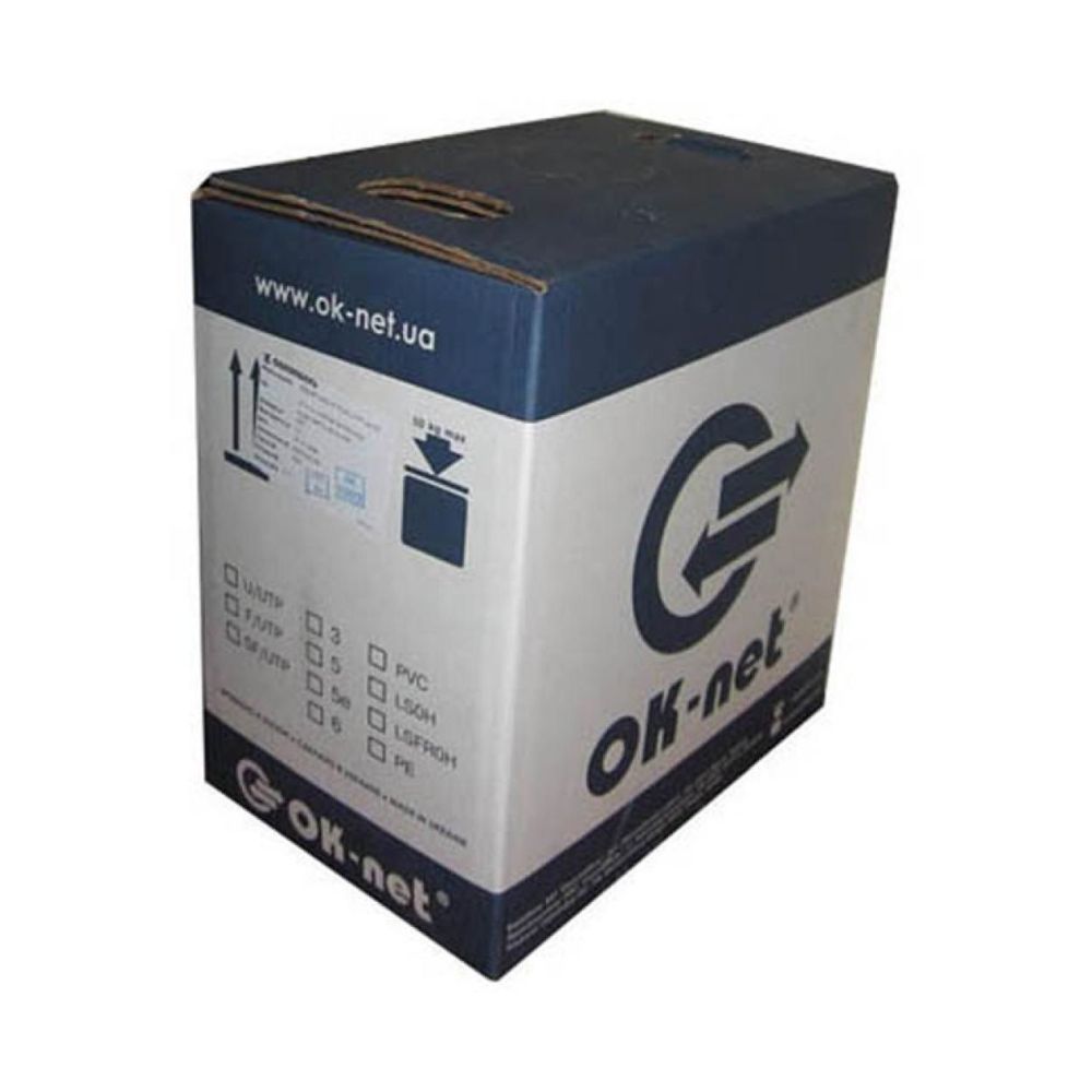 Патч-кабель Одескабель OK-Net КГПВ-ВП 100 4x2x0,48 U/UTP-cat.5E-SL patch AWG26