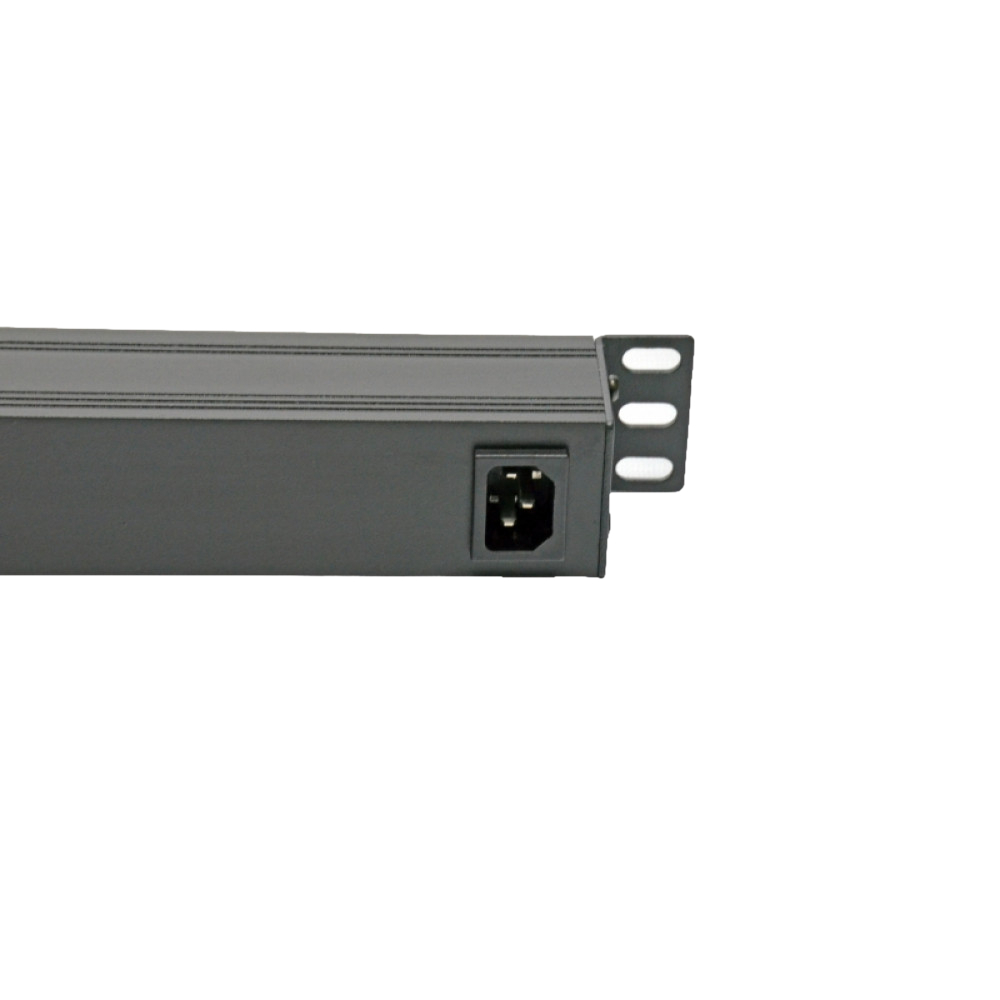 Мережевий фільтр Kingda KD-GER(16)N1006WKPB19A-C14 6 розеток 19"