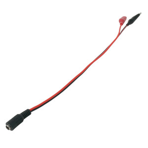 Кабель Atis переходник DC (female) - Alligator Clip "крокодил"