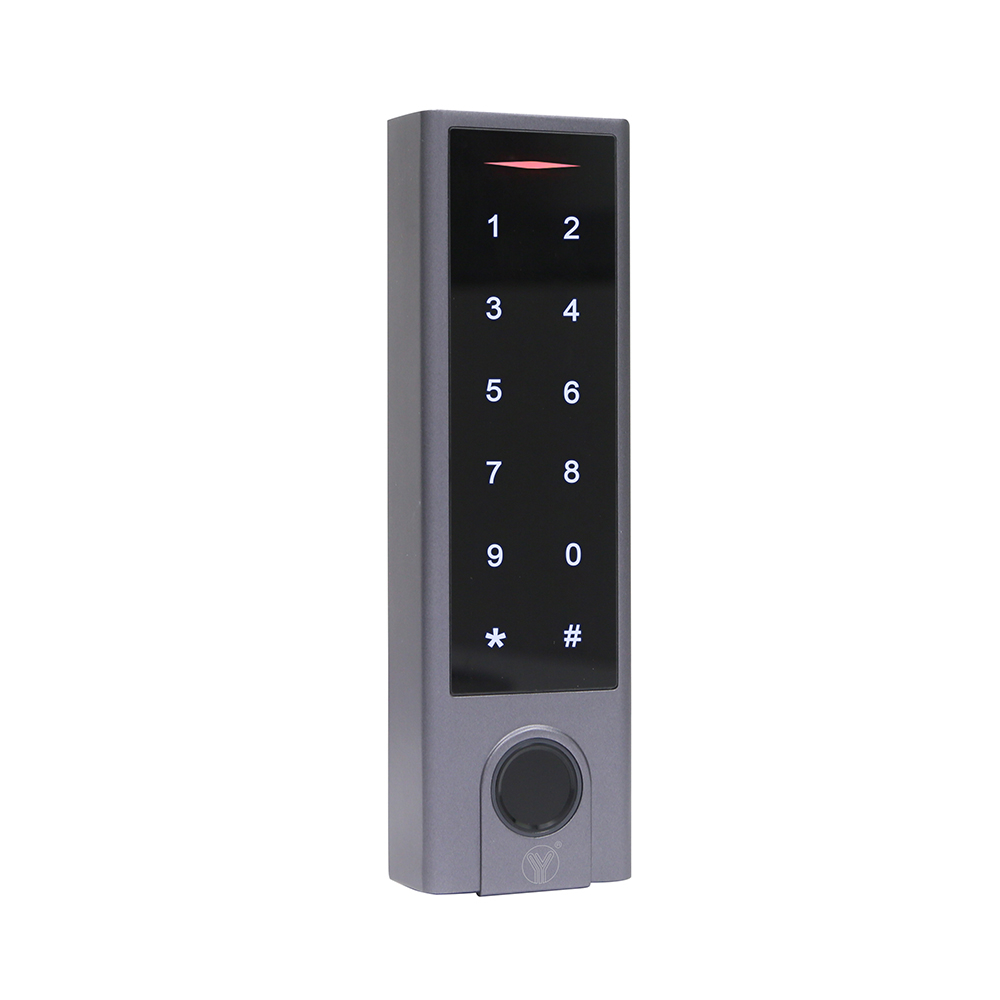 Кодова клавіатура Yli Electronic YK-1068A з вбудованим зчитувачем карт/брелоків