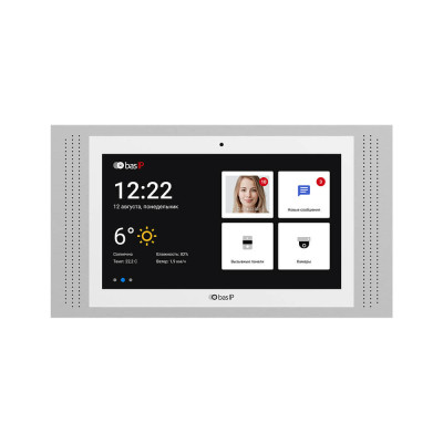 IP-видеодомофон 10" Bas-IP AT-10 white