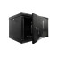 Шафа серверна SteelNet 6U 600 x 450 для мережевого обладнання (скло, чорний)