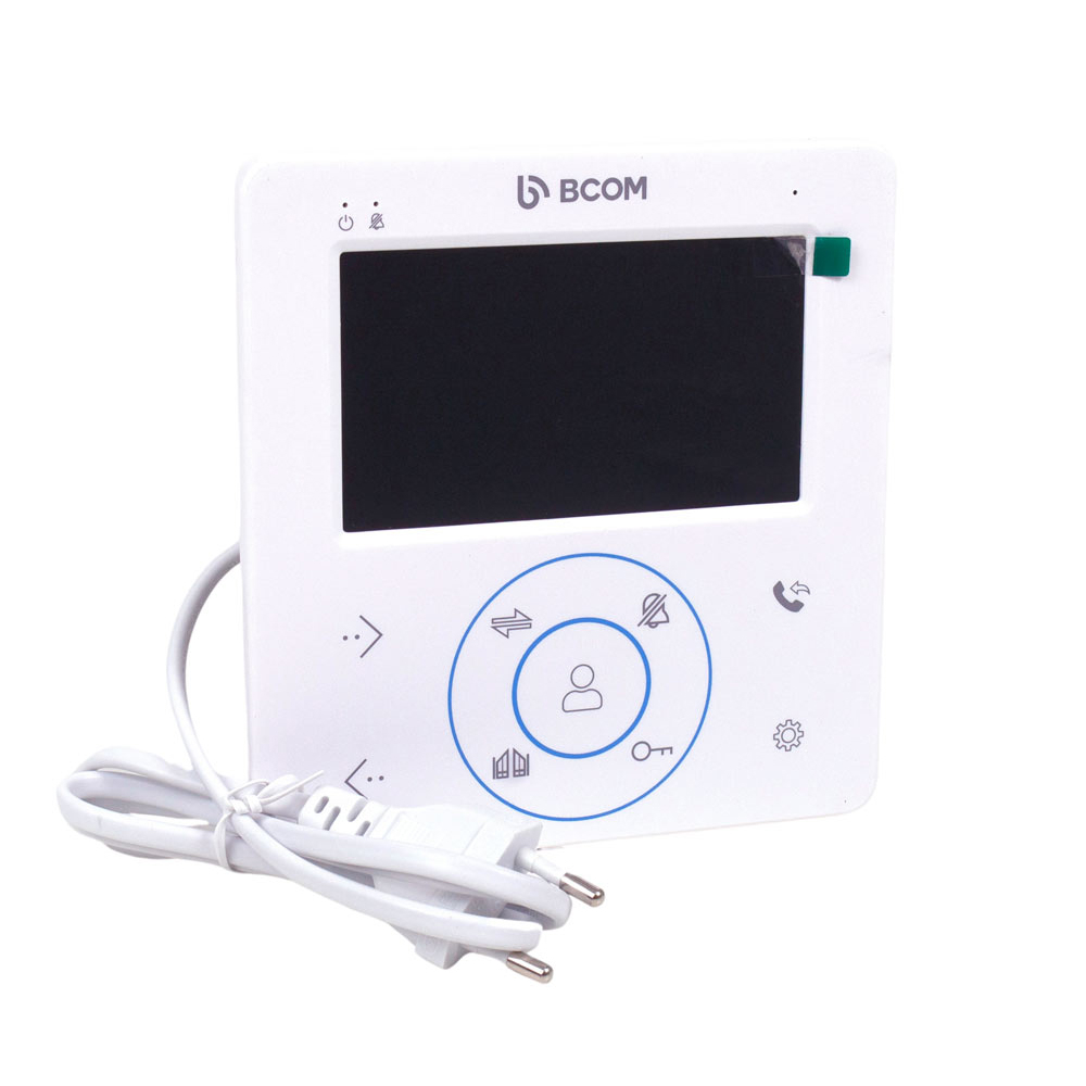 Комплект відеодомофона BCOM BD-480 White Kit