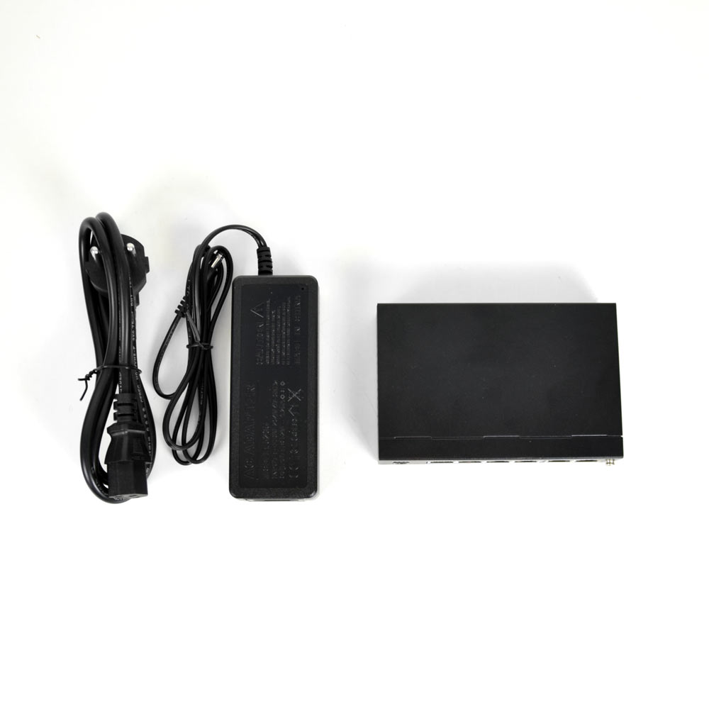 4-портовый коммутатор Atis PoE-1006-4P/250m/8L неуправляемый