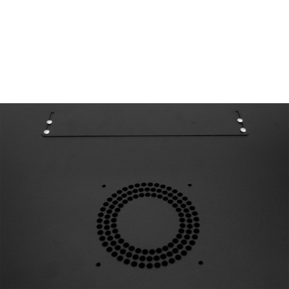 Шкаф серверный SteelNet 6U 600 x 350 для сетевого оборудования (стекло, черный)