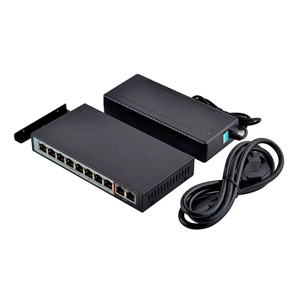 8-портовий PoE-комутатор FoxGate S6008-G2-AI POE Watchdog некерований
