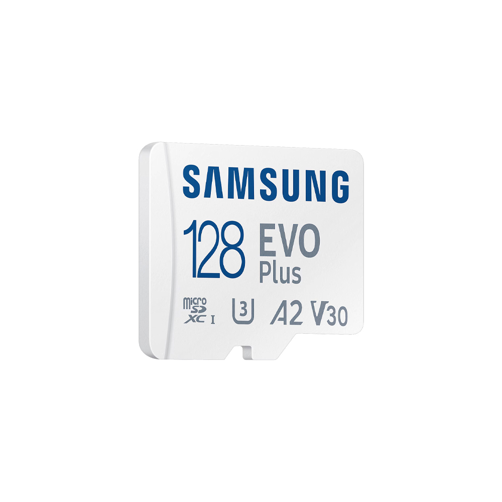 Карта памяти Samsung Evo Plus microSDXC 128GB UHS-I U3 V30 A2 + адаптер SD (MB-MC128KA/EU)