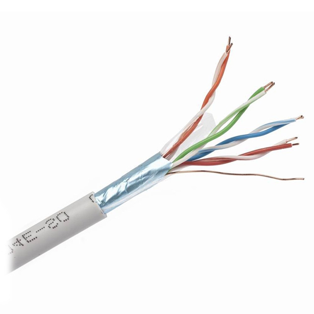 Витая пара Одескабель OK-Net КПВЕ-ВП 200 4x2x0.51 F/UTP-cat.5E экранированный 100м медь внутренний