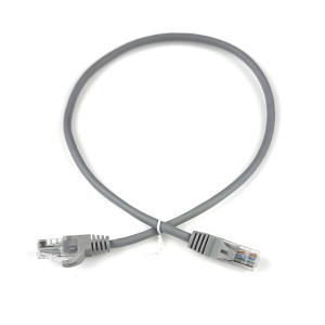 Патч-корд Hypernet PC-UTP-05M 0.5м UTP RJ45 кат. 5Е литий сірий