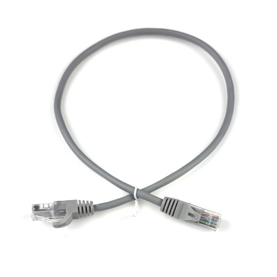 Патч-корд Hypernet PC-UTP-05M 0.5м UTP RJ45 кат. 5Е литий сірий