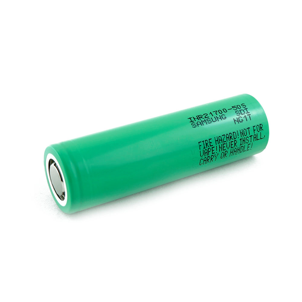 Акумулятор Li-ion 21700 Samsung INR21700-50S SDI 5000 мА·год 3,6 В 45 А