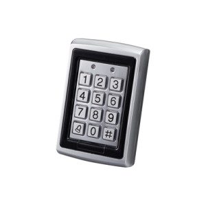 Кодова клавіатура Yli Electronic YK-568L з вбудованим зчитувачем карт/брелоків