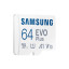 Карта памяти Samsung Evo Plus microSDXC 64 GB UHS-I U1 V10 A1 + адаптер SD (MB-MC64KA/EU)