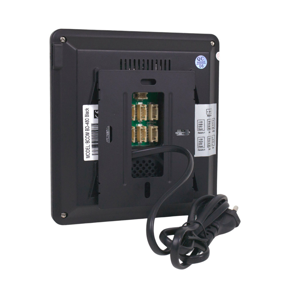 Комплект відеодомофона BCOM BD-480 Black Kit + Atis Lock