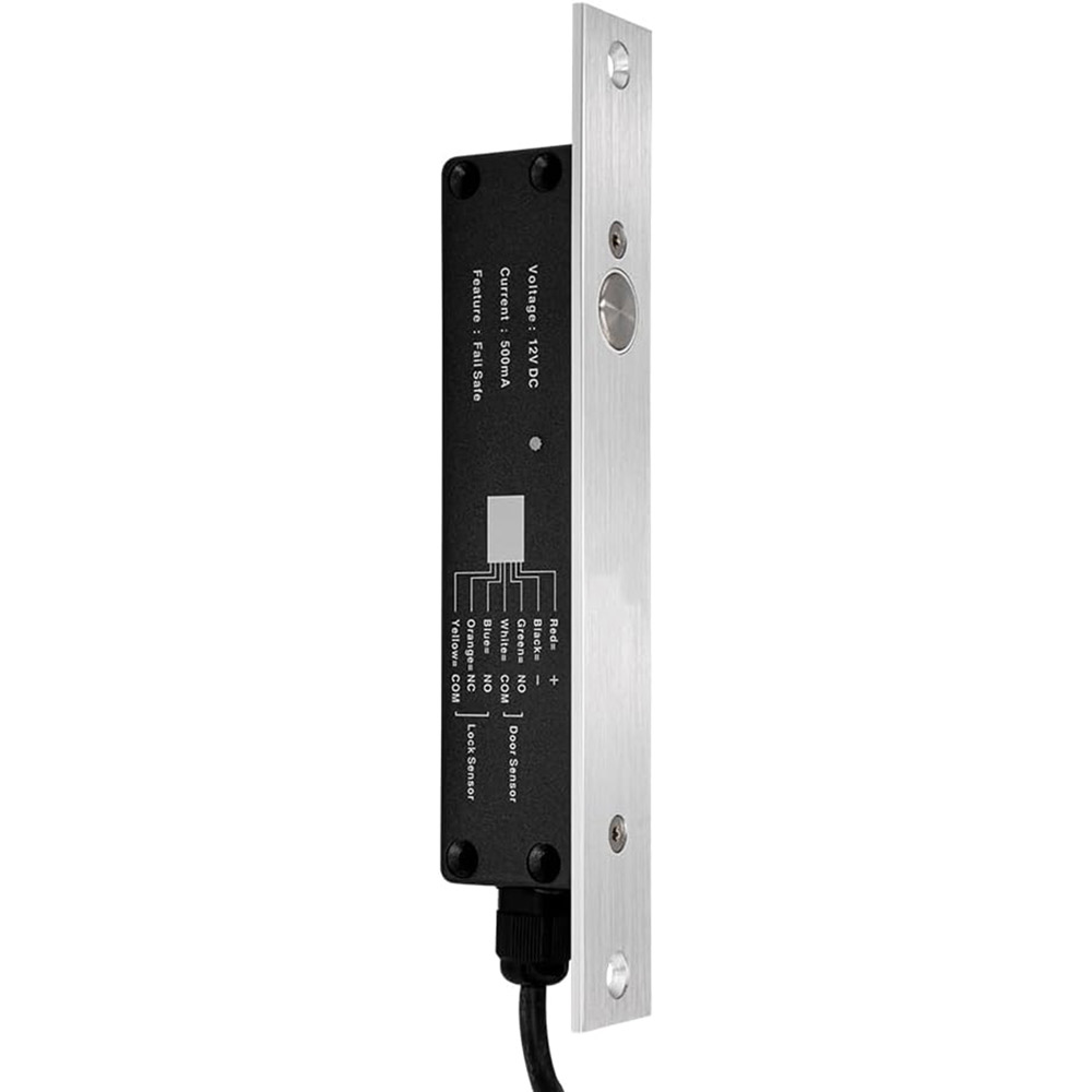 Замок ригельний Yli Electronic YB-200IP врізний для системи контролю доступу