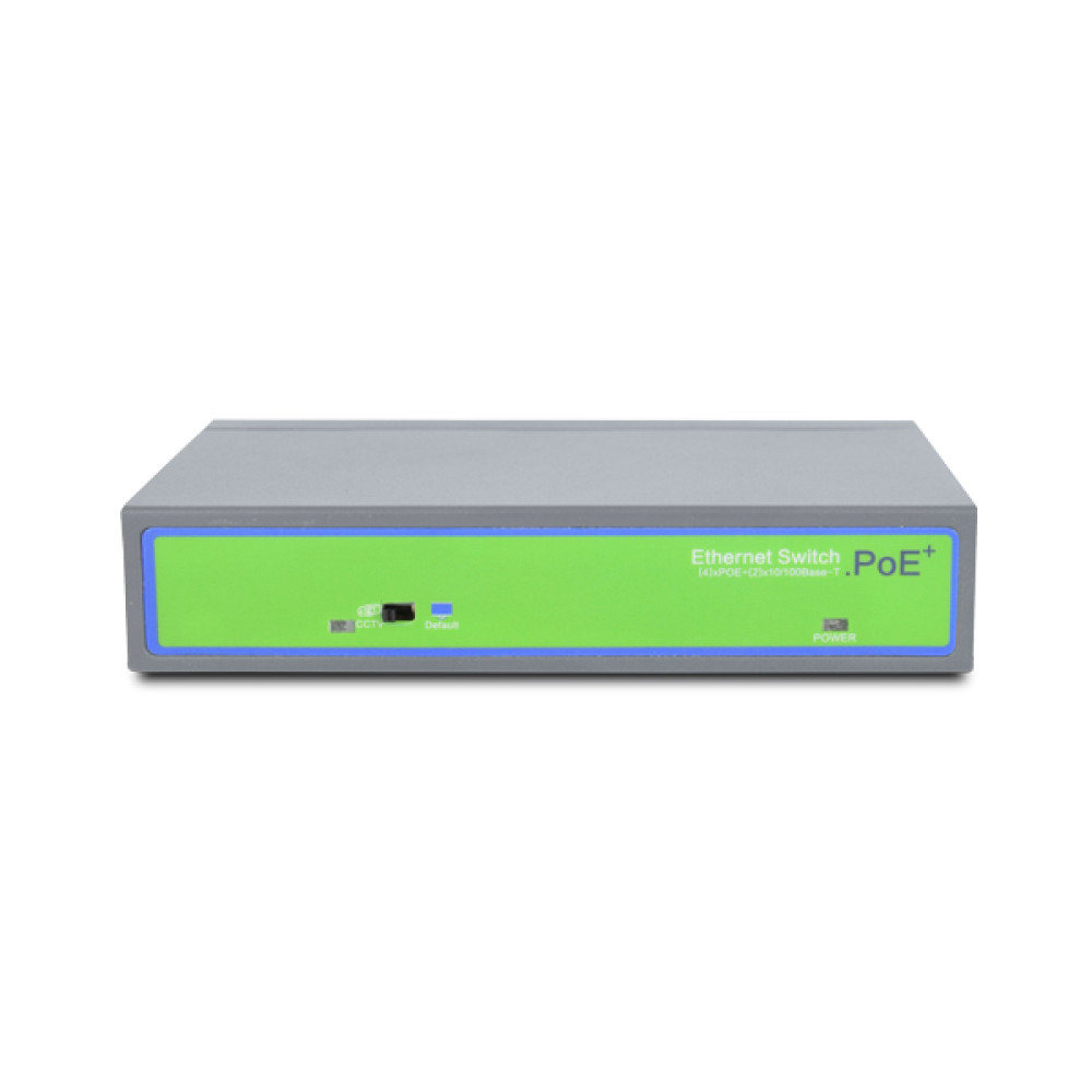 4-портовий PoE комутатор Atis PoE-1006-4P/250m некерований
