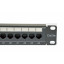Патч-панель CMS 19" 24хRJ-45 UTP, кат. 5e c организатором кабеля, Kingda