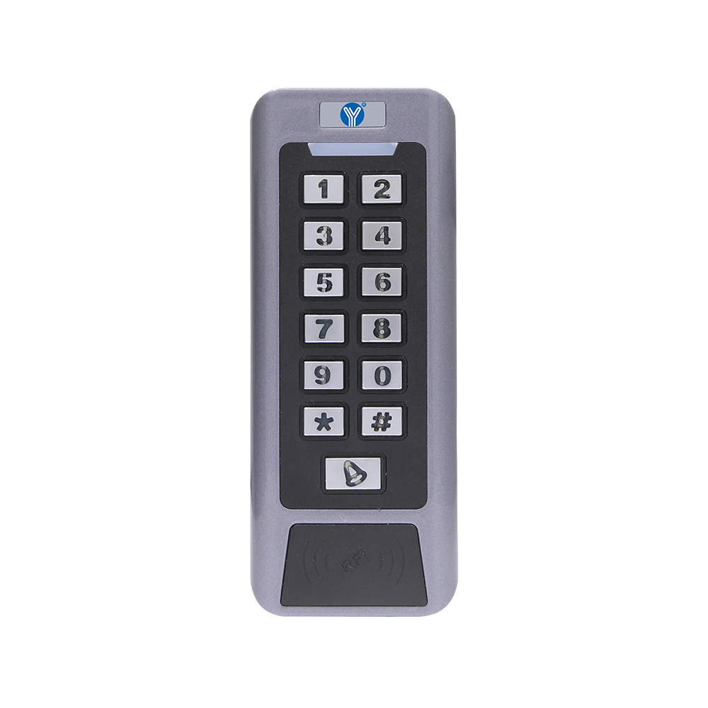 Кодова клавіатура Yli Electronic YK-768A з вбудованим зчитувачем карт/брелоків