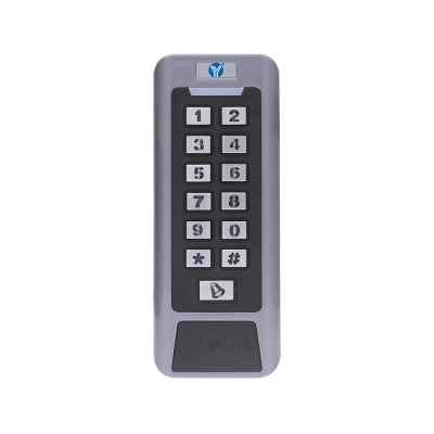 Кодова клавіатура Yli Electronic YK-768A з вбудованим зчитувачем карт/брелоків