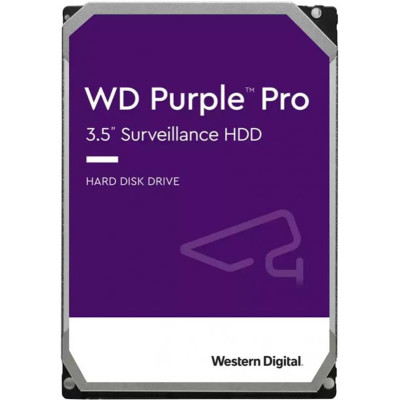 Жорсткий диск 12TB Western Digital WD Purple Pro WD121PURP для відеоспостереження з AI